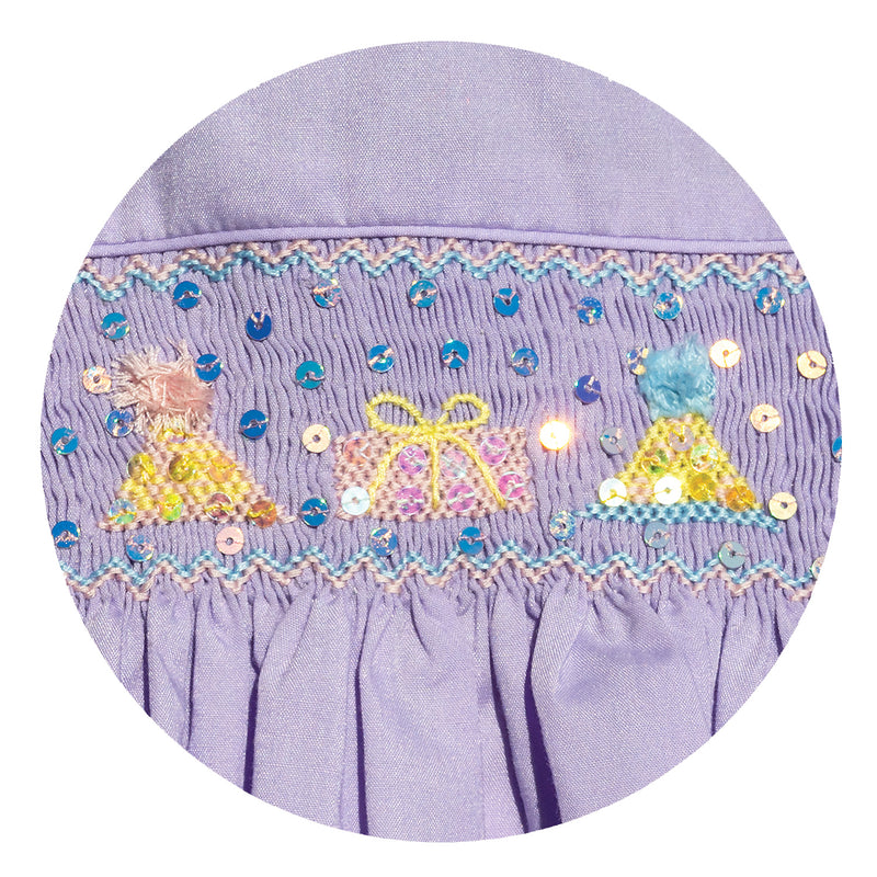 Gifted Birthday Girl Hand-Smocked Dress ( 2025 Collectors Edition ) Oscar Newman LLC Gifted Birthday Girl Hand-Smocked Dress ( 2025 Collectors Edition ) Oscar Newman LLC