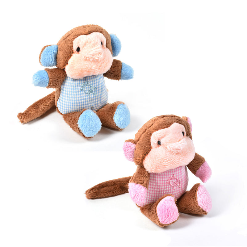 squishy toy monkey grey and green for relax