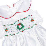 Dreamy White Christmas Hand-Smocked Dress ( 2025 Collectors Edition )