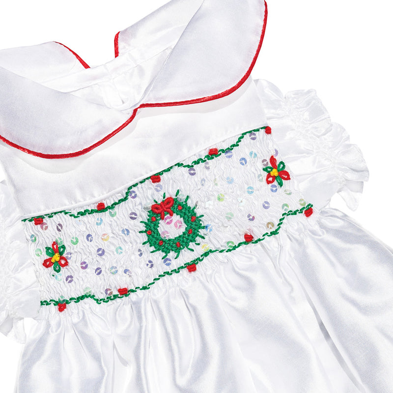 Dreamy White Christmas Hand-Smocked Dress ( 2025 Collectors Edition ) 12% OFF NOW!